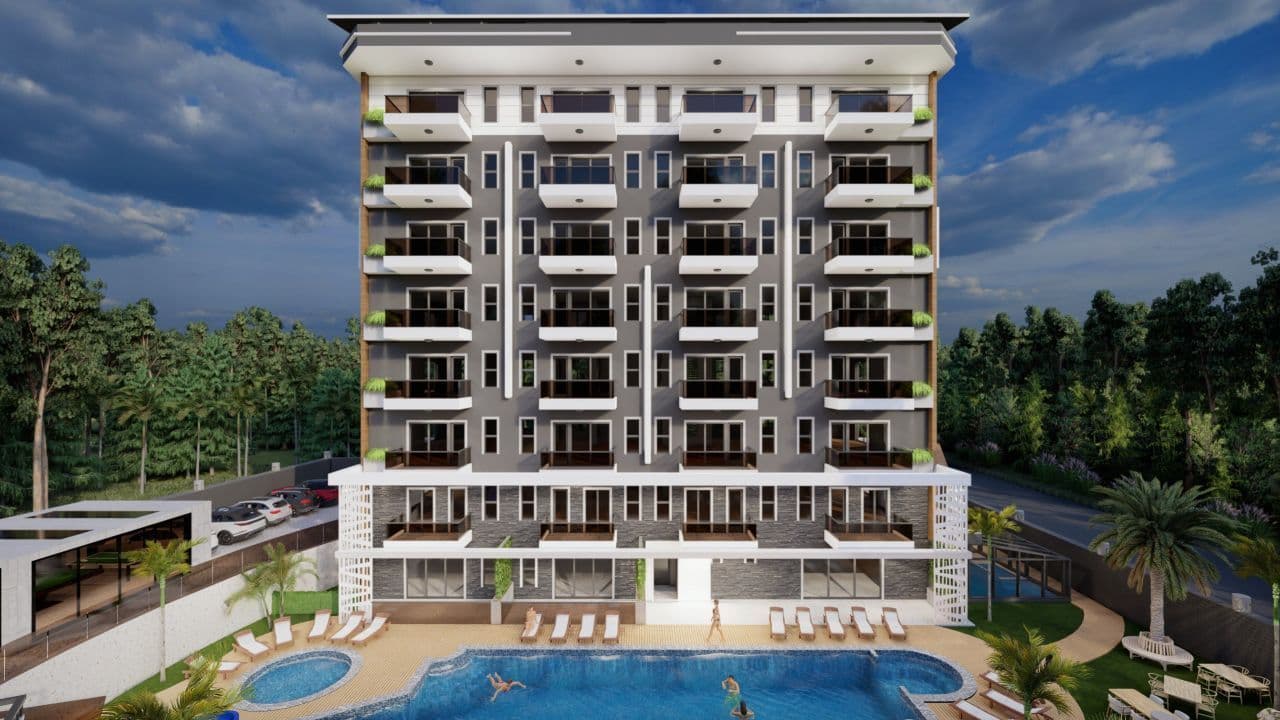 Квартира в Авсалларе, Турция, 55 м², фото 3