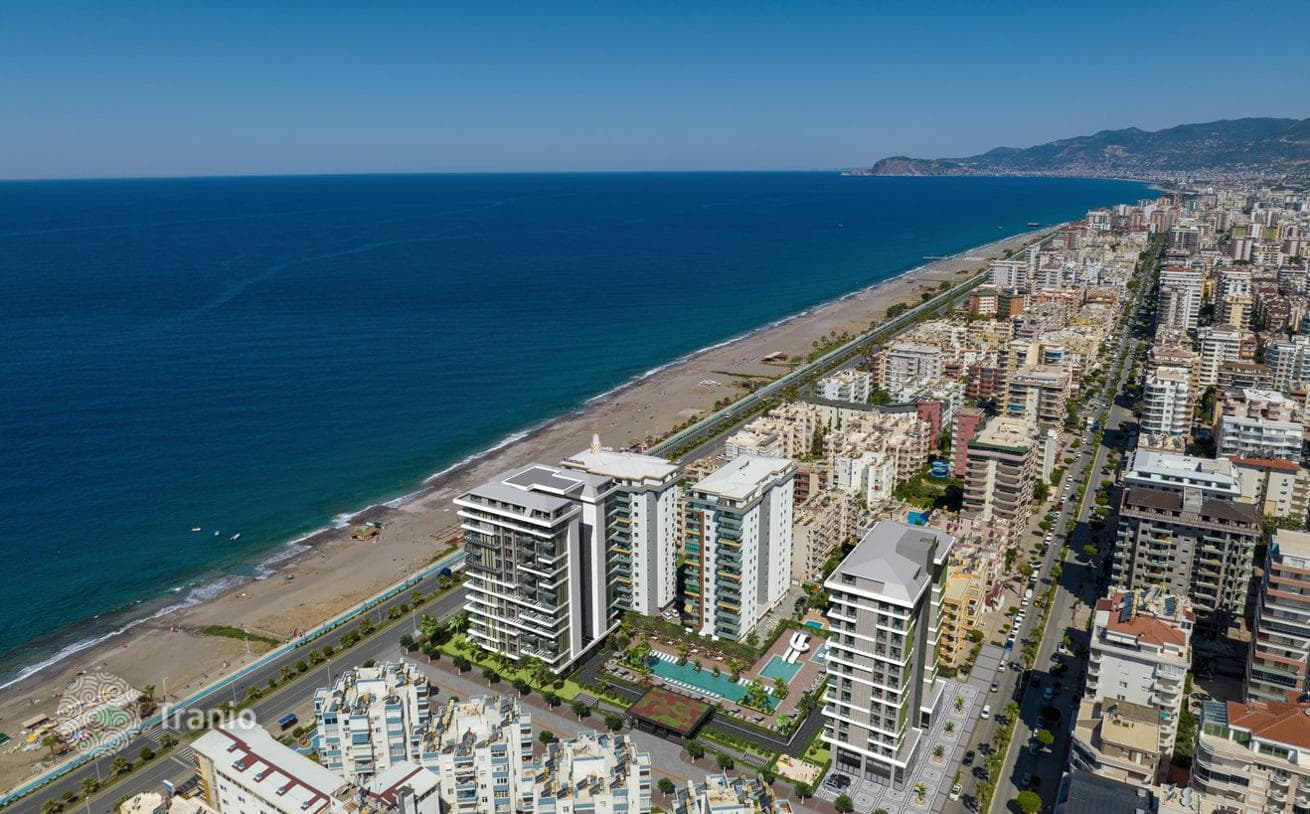 Beachfront New Build Apartments in Alanya