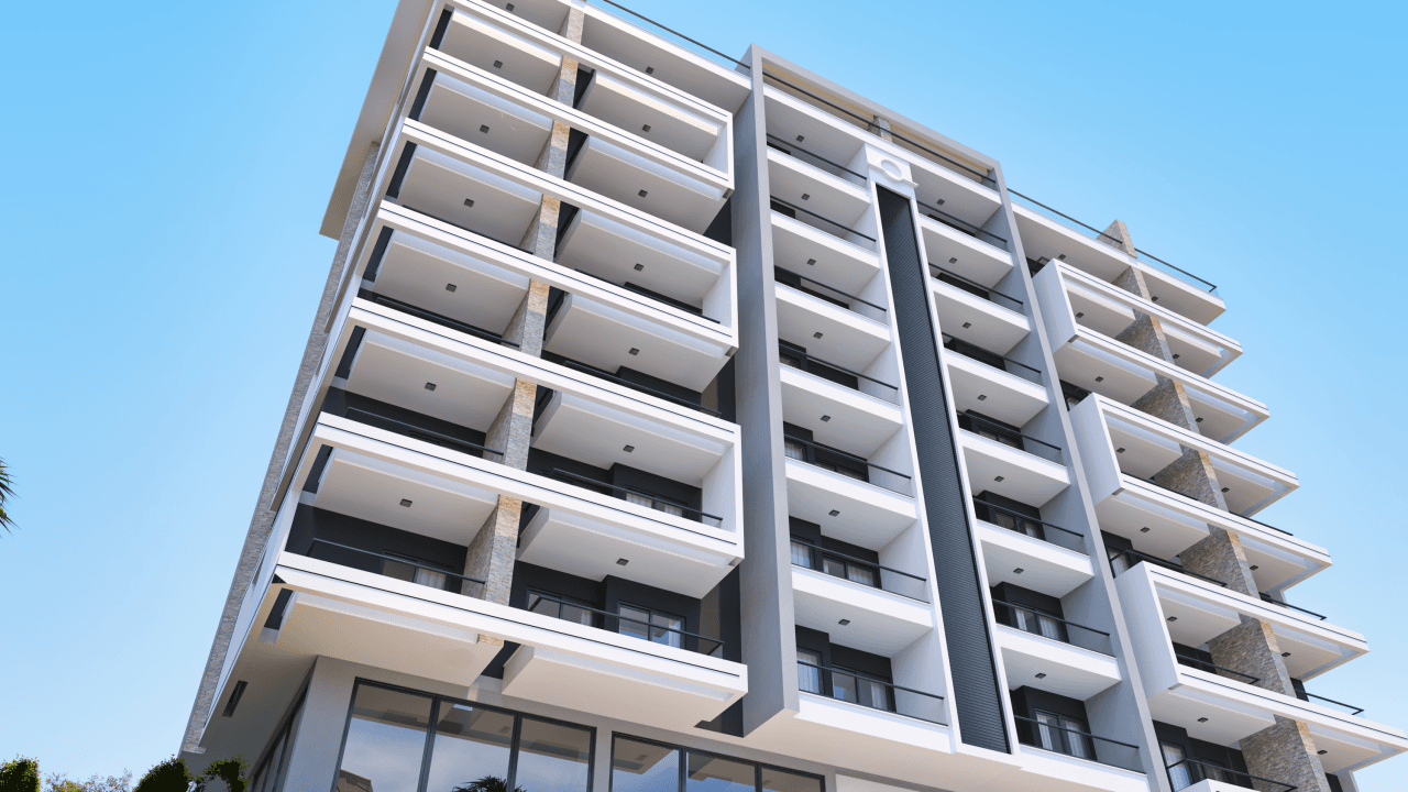 Апартаменты в Авсалларе, Турция, 55 м², фото 2