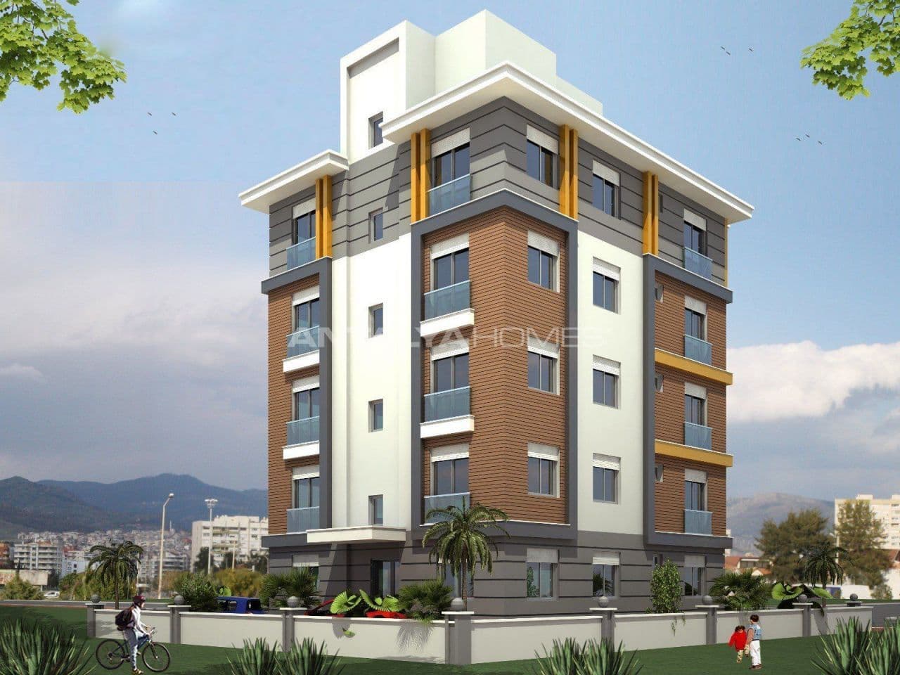 Апартаменты в Анталии, Турция, 75 м², фото 3