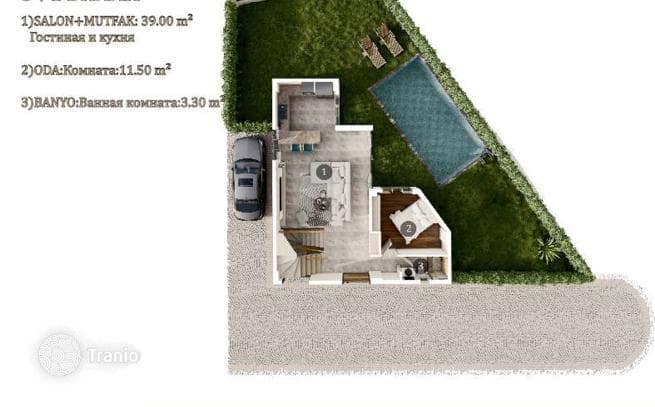 5-Bedroom (5+1) Villa with Private Pool and Sauna in Dosemealti, Antalya, photo 3