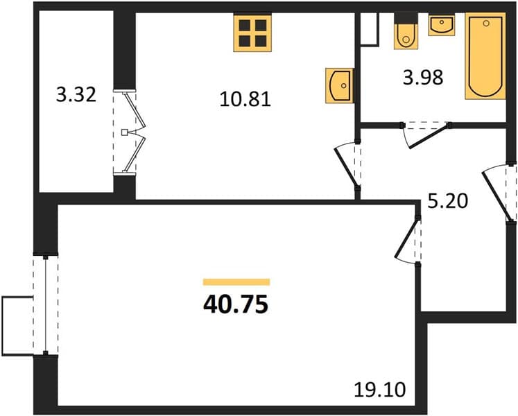 Studio Apartment in Sady u Morya, Temryuk