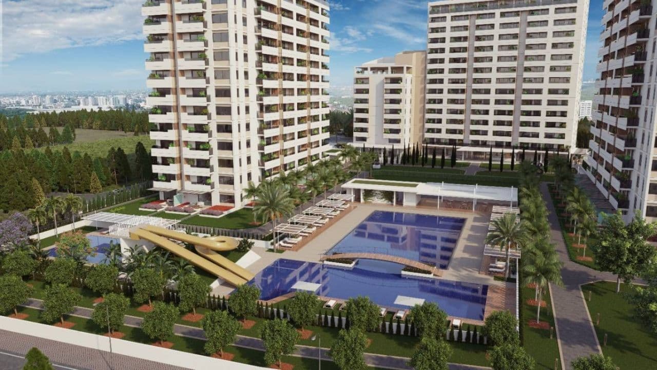 Апартаменты в Мерсине, Турция, 43 м², фото 2