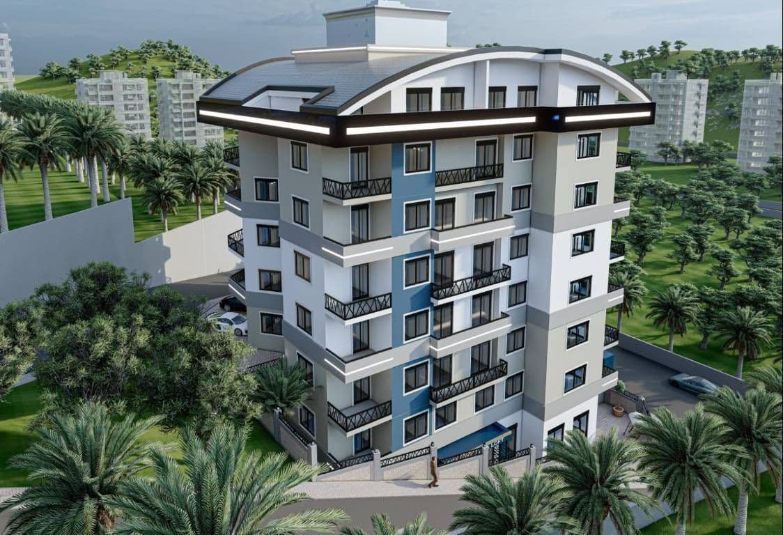 Апартаменты в Алании, Турция, 50 м², фото 2