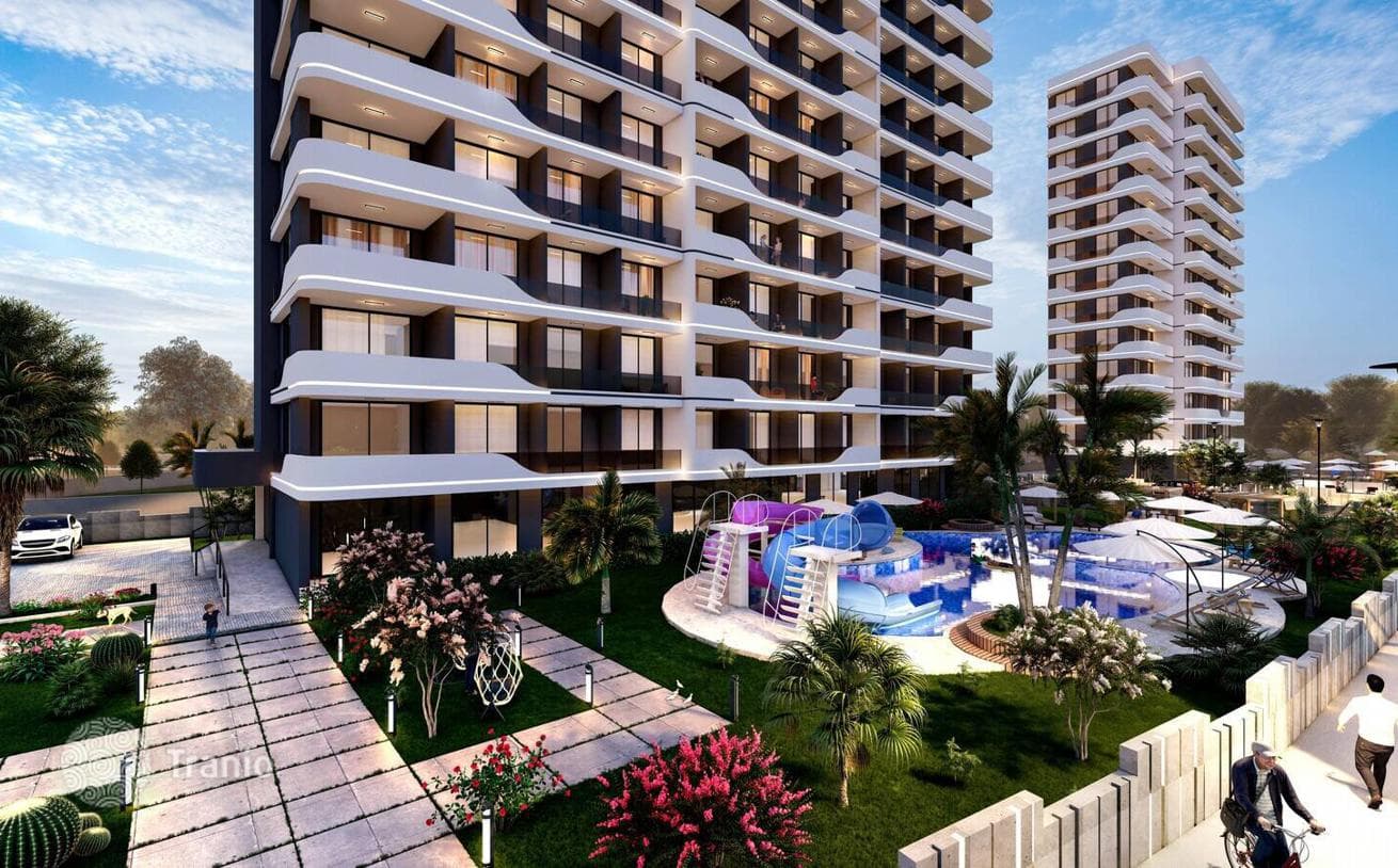 Apartments in a Residential Complex in Kargycynary, Mersin