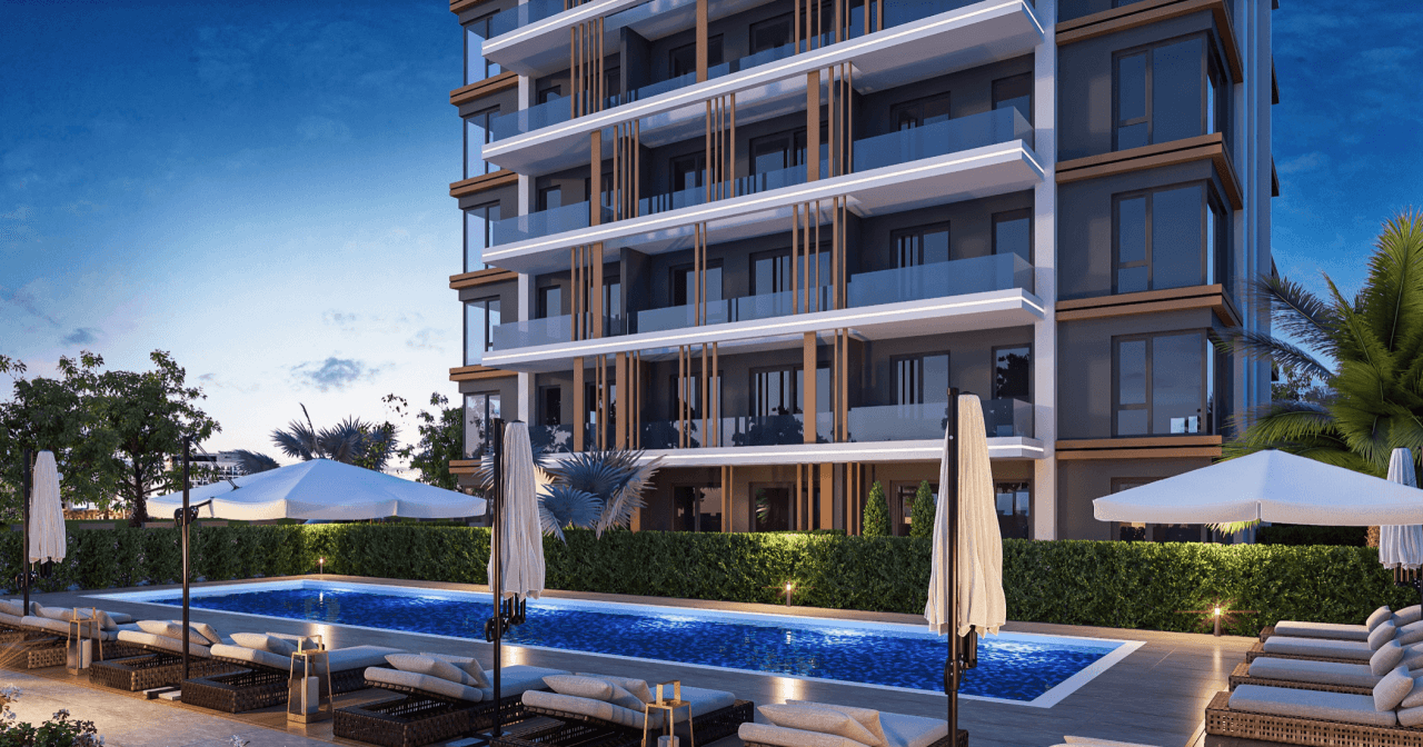 Квартира в Анталии, Турция, 45 м²