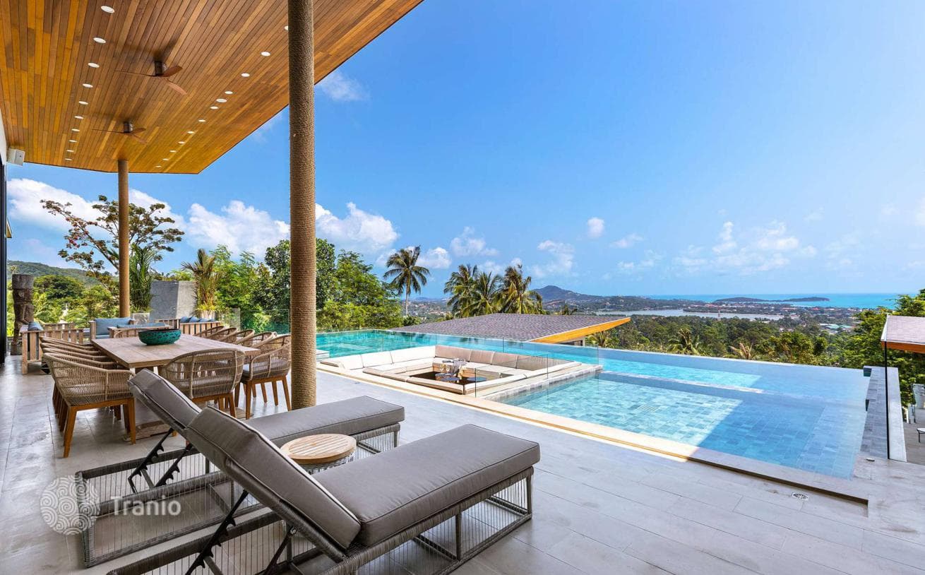 5-Bedroom Luxury Villa with Two Pools in Chaweng Noi, Koh Samui