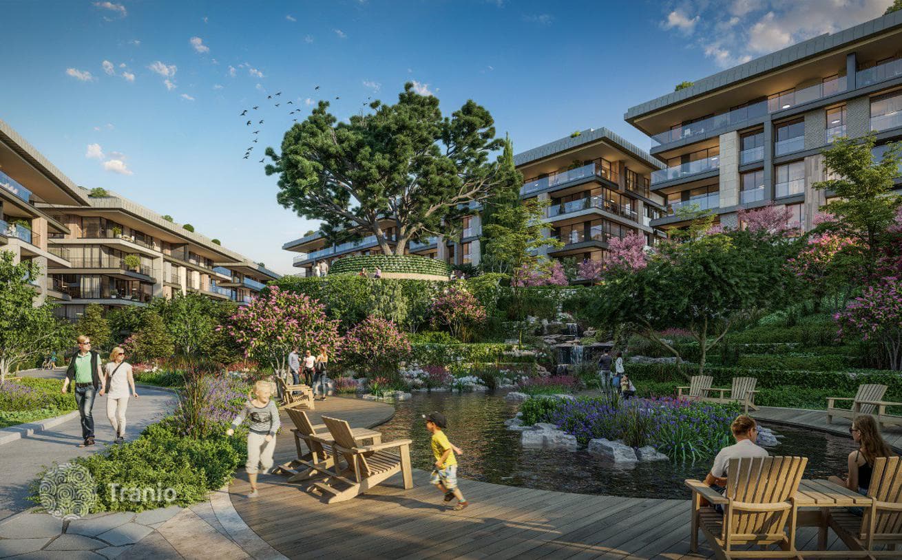 New Apartments with Bosphorus View in Uskudar, Istanbul