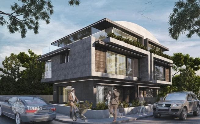 3-Bedroom Villa with Sea View in Muratpasa, Antalya