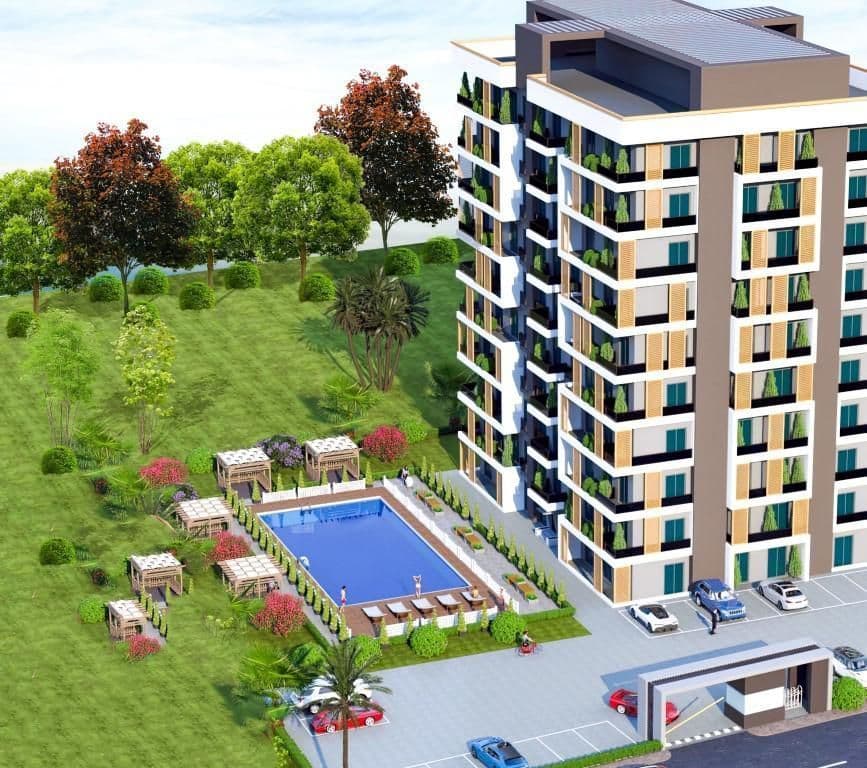 Квартира в Мерсине, Турция, 43 м²