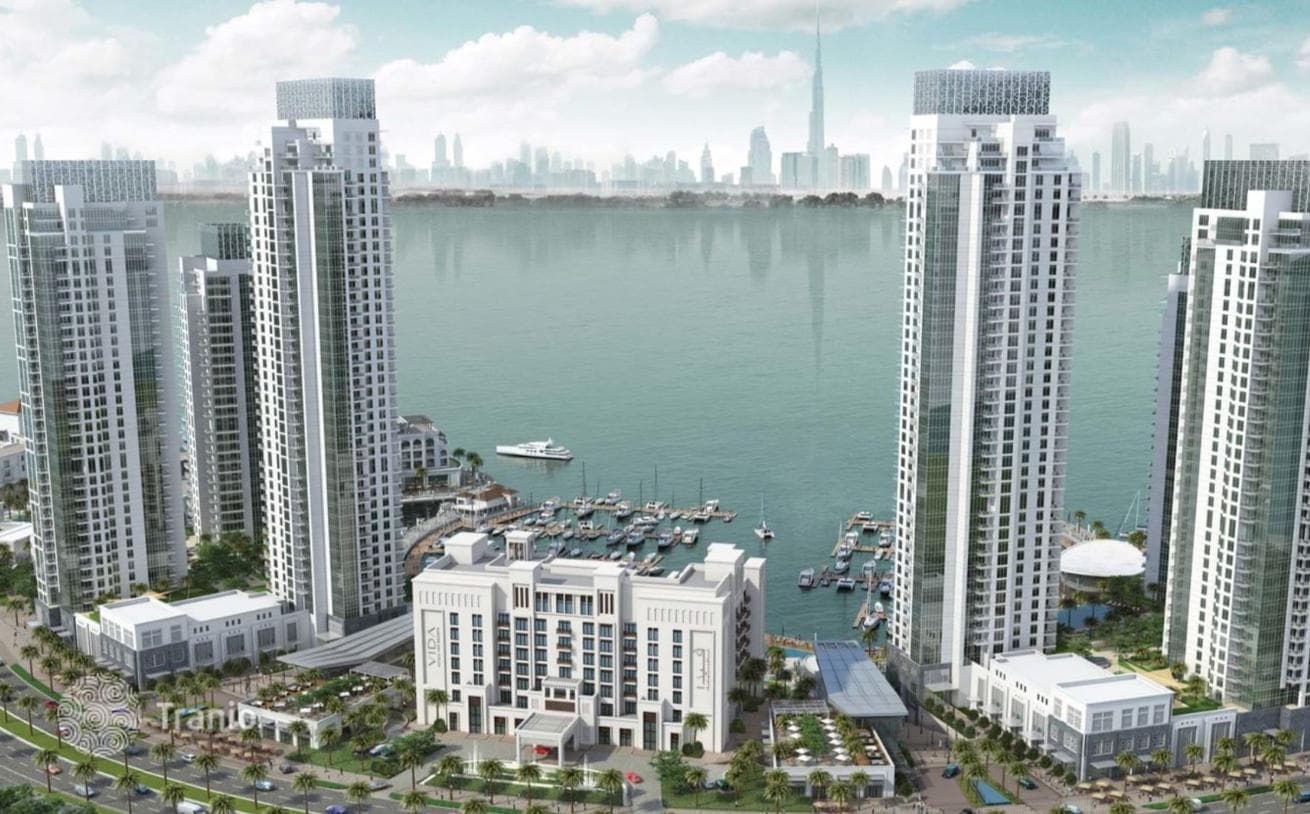 Высотная резиденция премиум класса Creek Residences рядом с причалом для яхт, Dubai Creek Harbour, Дубай, ОАЭ, фото 5