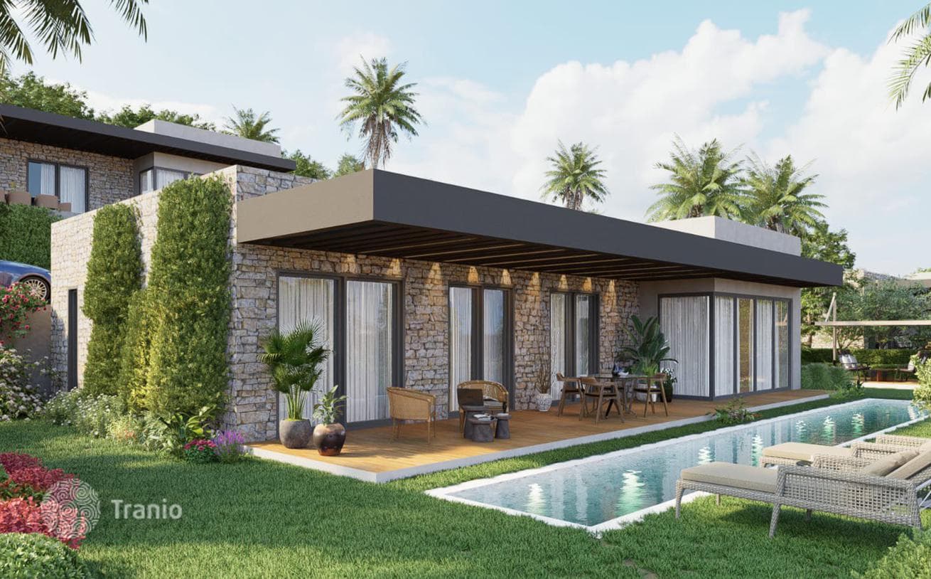 4-Bedroom Villa with Private Pool and Sea View in Gundogan, Bodrum