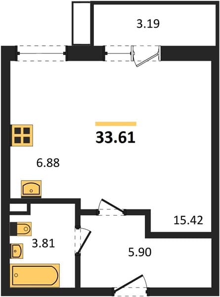Studio Apartment in Sady u Morya, Temryuk
