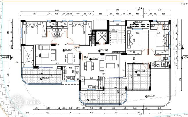 2-комнатная квартира 80 м² в городе Ларнаке, Кипр, фото 5