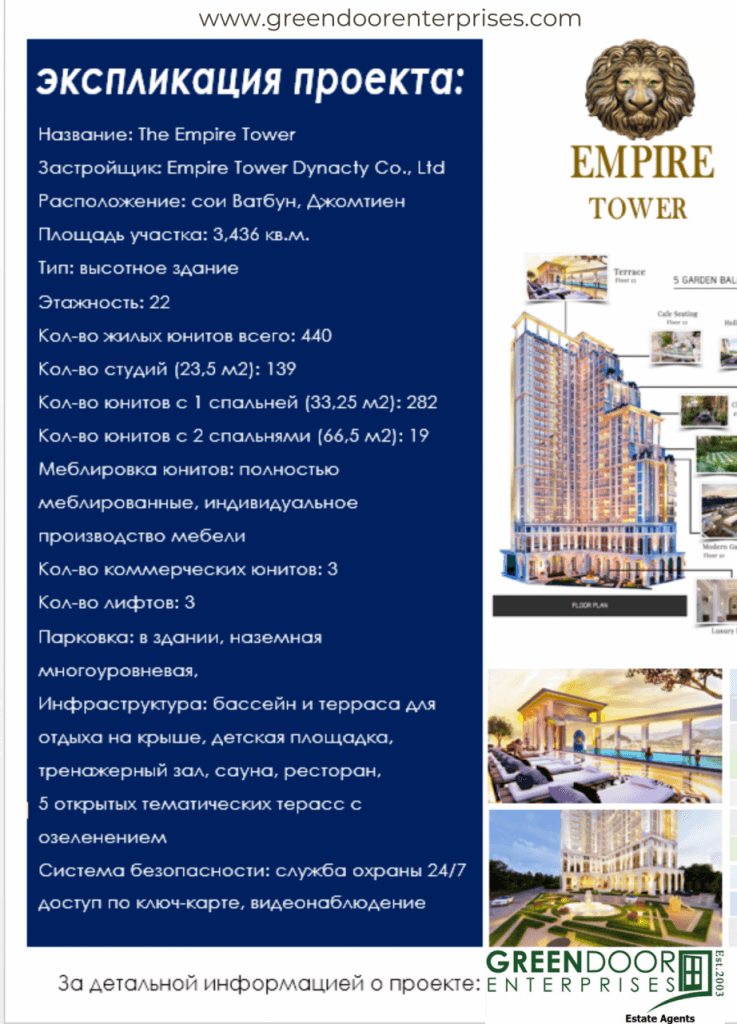 Квартира в Паттайе, Таиланд, 33 м², фото 2