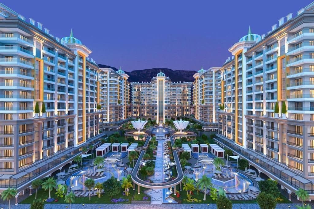 Квартира в Алании, Турция, 68 м²