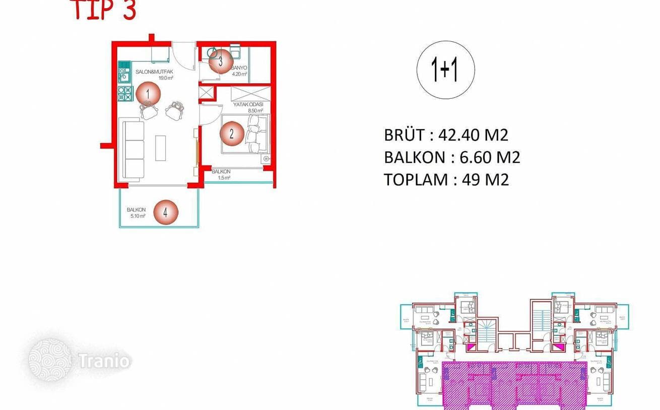 Luxury Apartments with Sea View in Avsallar, Alanya, photo 5