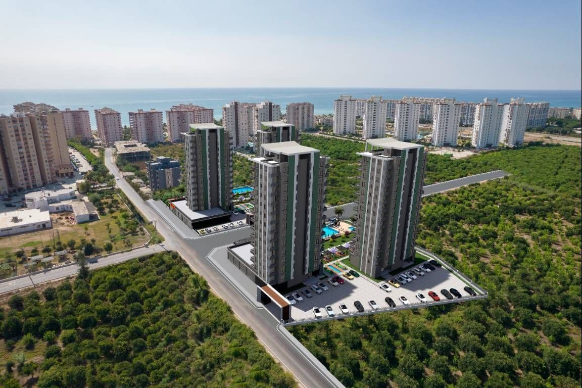 Апартаменты в Мерсине, Турция, 81 м², фото 2