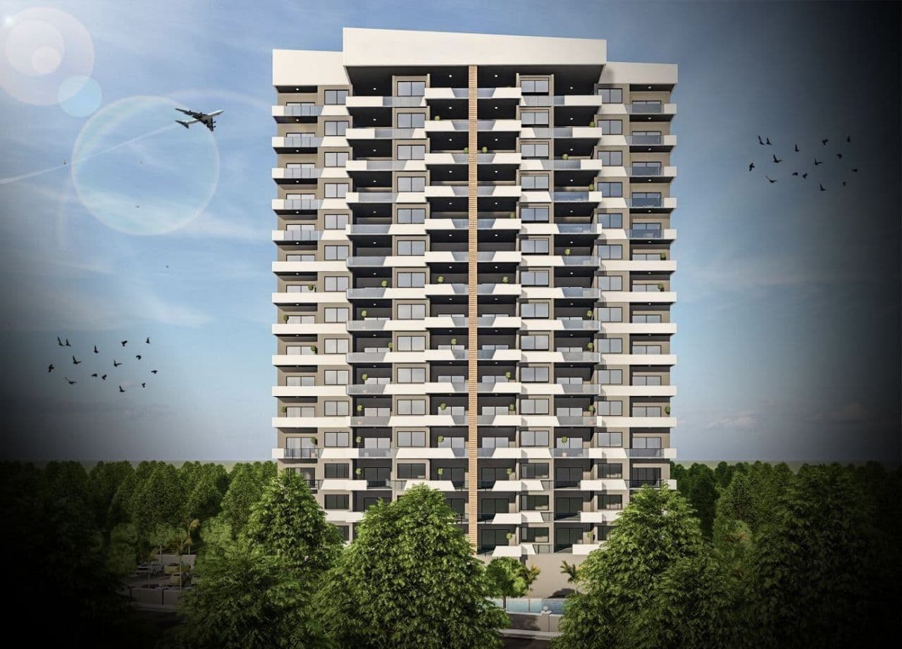 Апартаменты в Мерсине, Турция, 60 м², фото 2