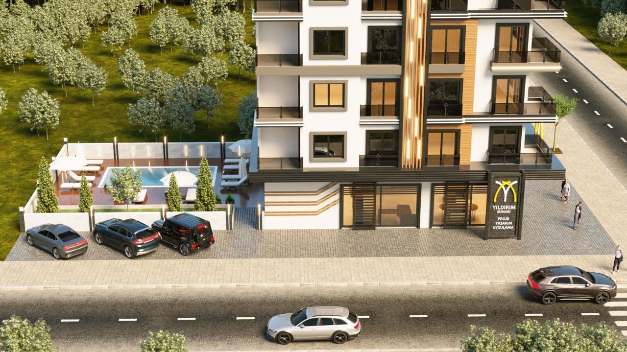 Квартира в Авсалларе, Турция, 54 м², фото 2