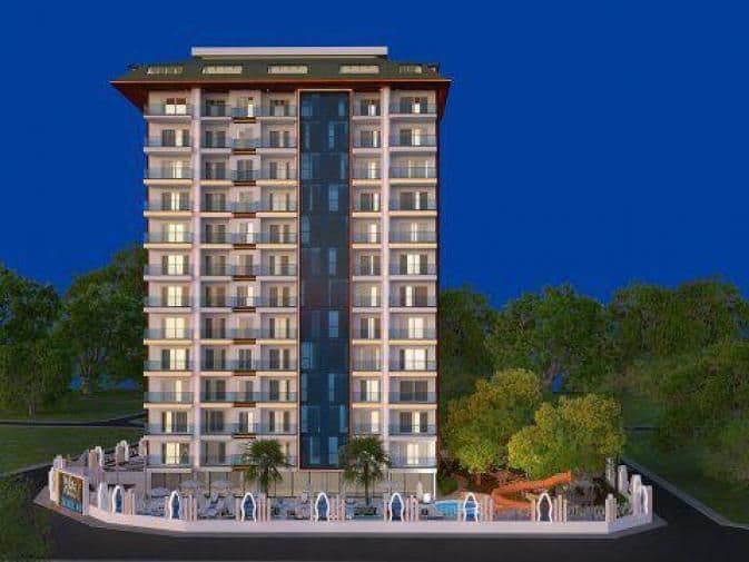 Квартира в Алании, Турция, 55 м²