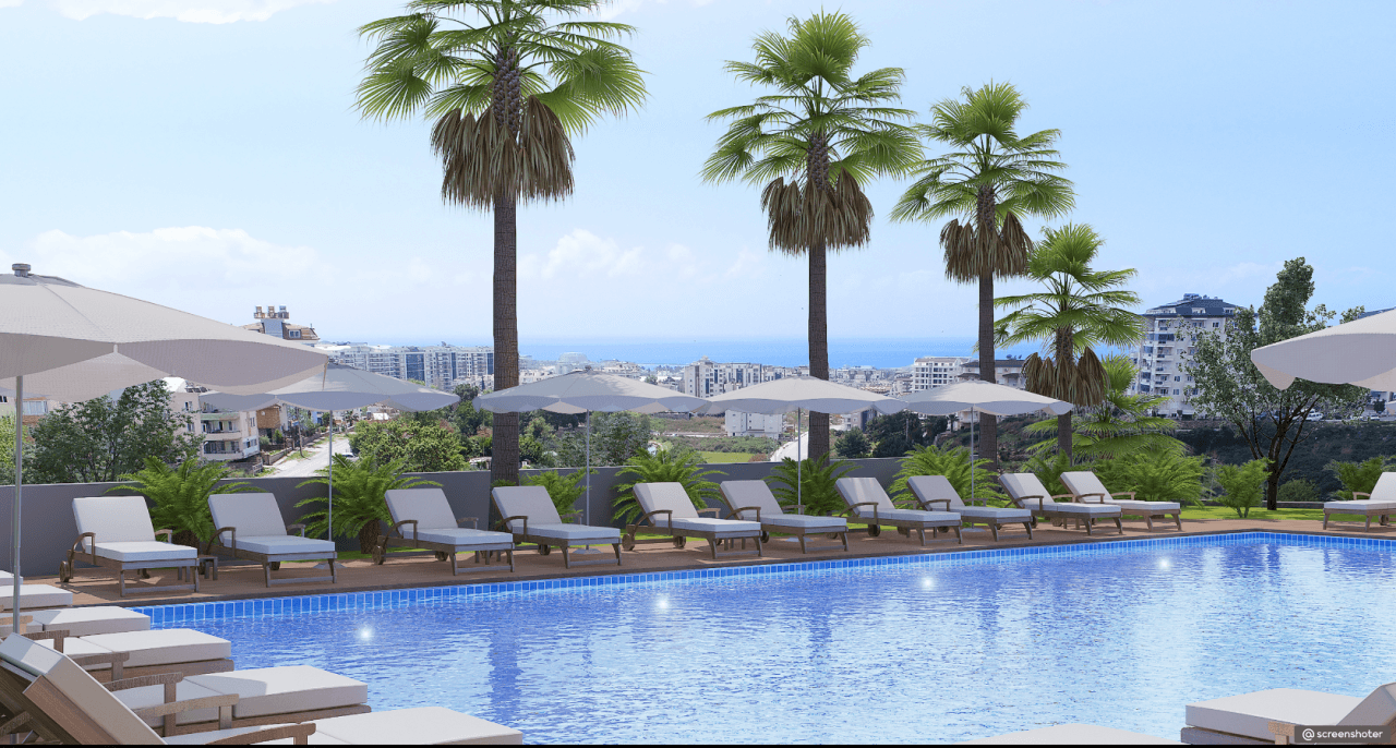 Апартаменты в Авсалларе, Турция, 52 м², фото 5