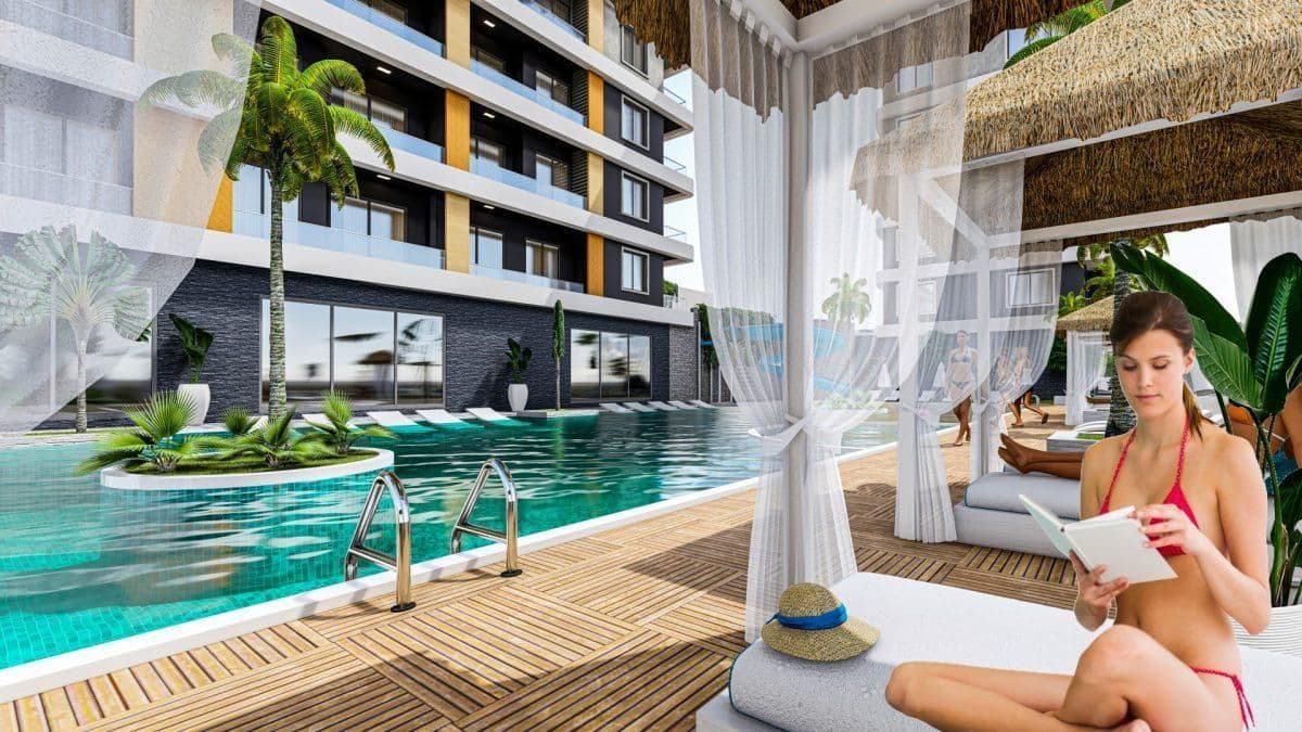 Квартира в Авсалларе, Турция, 48 м², фото 5