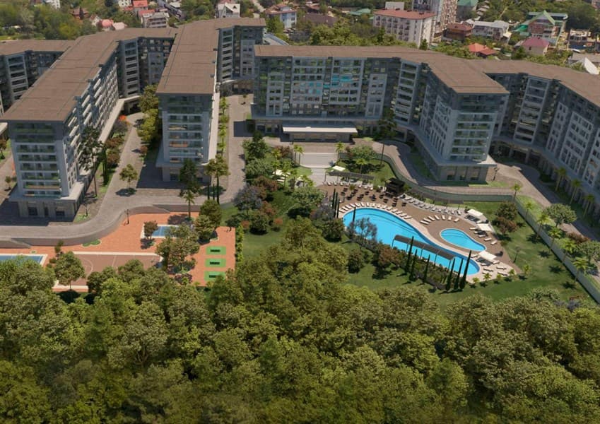 Studio Apartment with Mountain and Sea Views in Sochi, photo 2