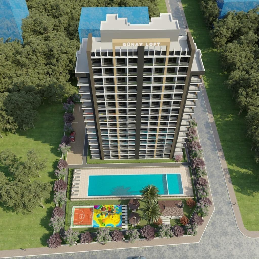 Квартира в Мерсине, Турция, 45 м²