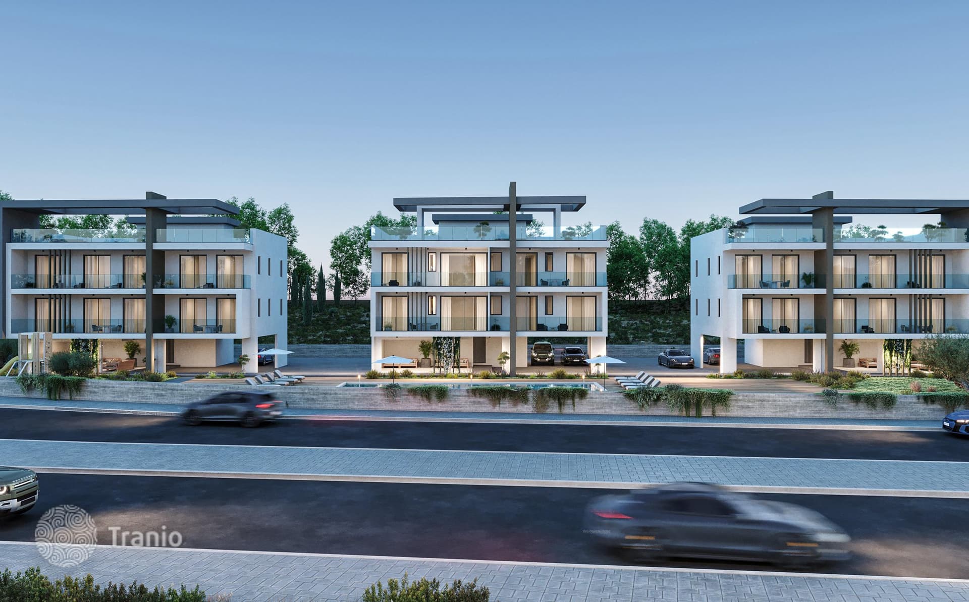 New Apartments with Sea View in Geroskipou, Cyprus