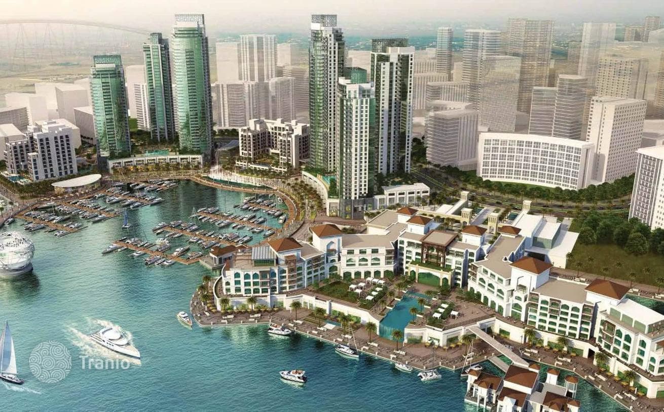 Высотная резиденция премиум класса Creek Residences рядом с причалом для яхт, Dubai Creek Harbour, Дубай, ОАЭ, фото 4