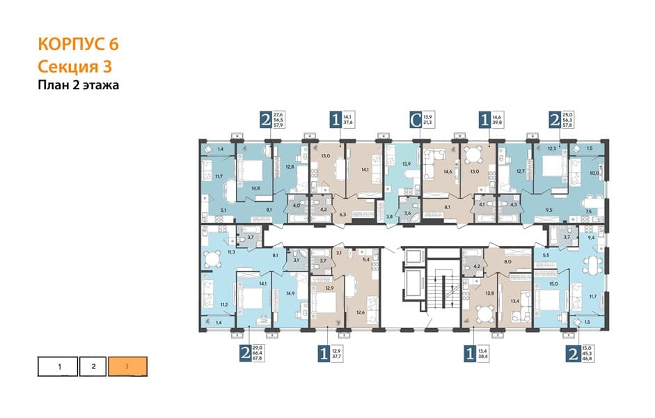 1-Bedroom Apartment in Porto-Novo, Tsemdolina, Novorossiysk, photo 3