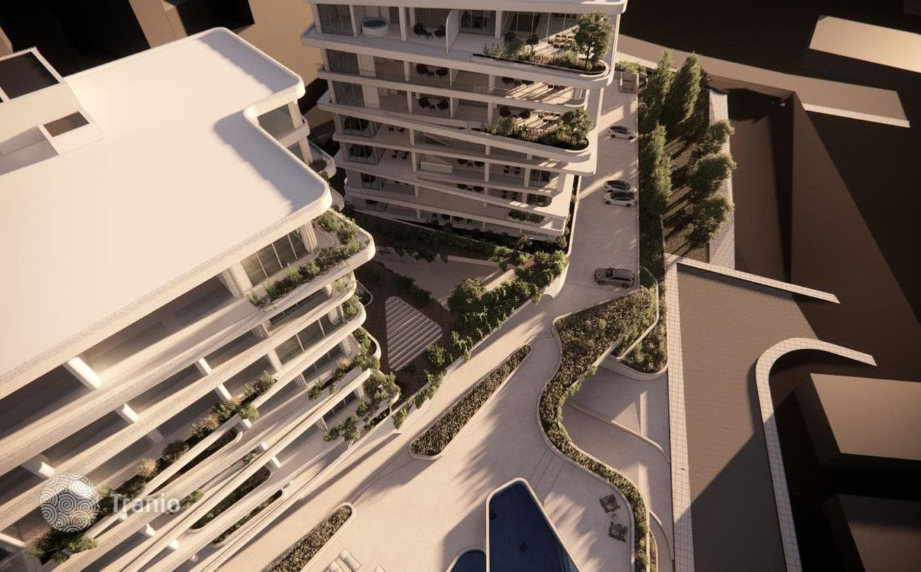 New Apartments with Shared Pool 900 m from the Sea in Paphos, Cyprus, photo 2