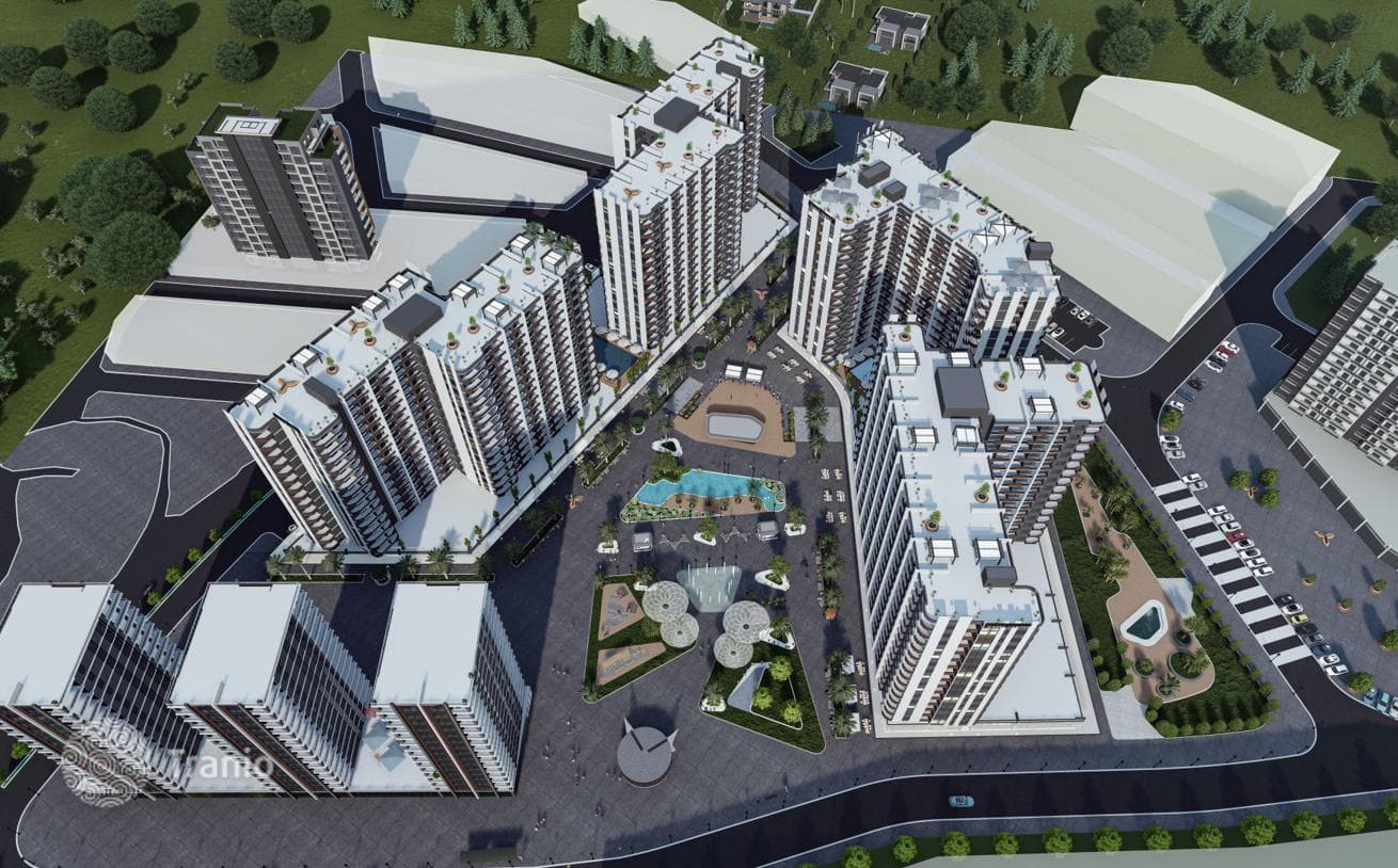 1- and 2-Bedroom Apartments with Amenities in Tarsus, Mersin
