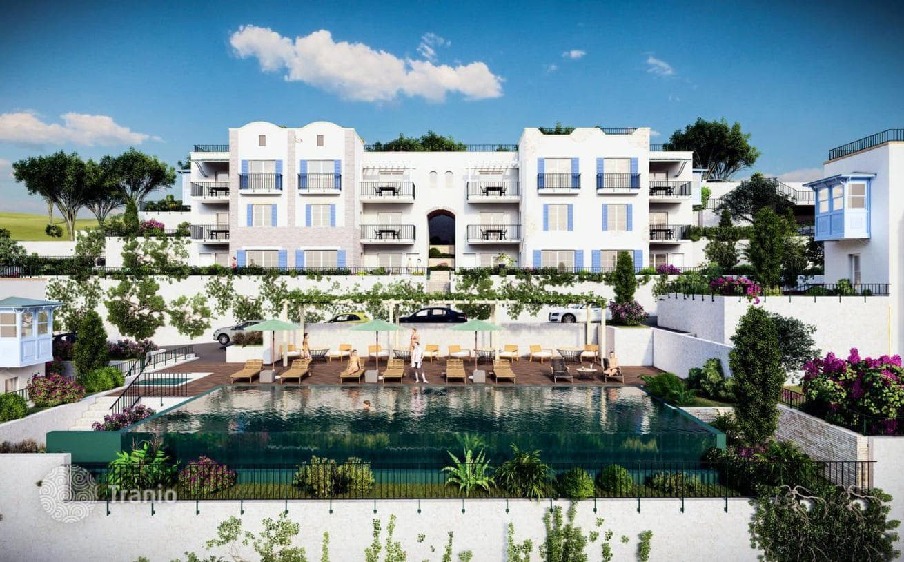New Apartments with Panoramic Sea Views in Bodrum