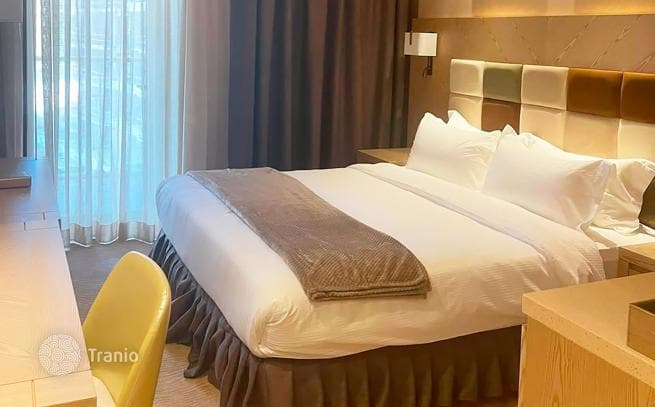 Studio Turnkey Apartment with Balcony in Premium Beach Resort, Batumi