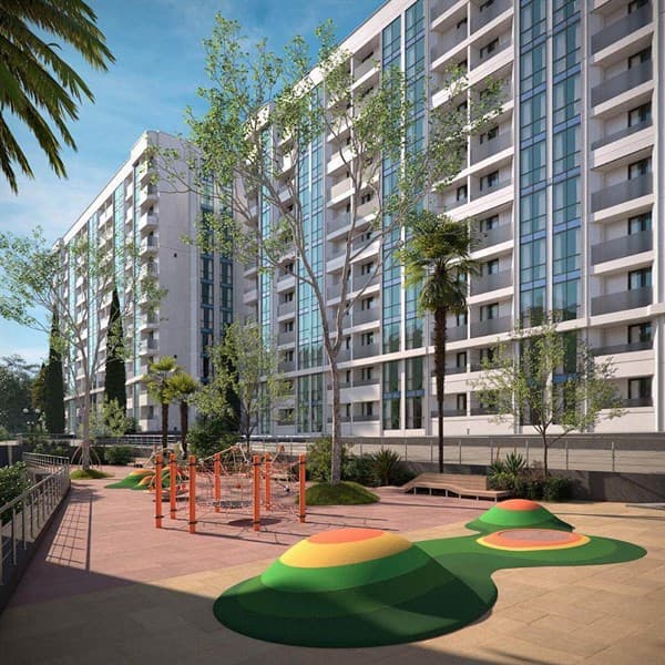 Studio Apartment in More Residential Complex, Mamayka, Sochi, photo 3