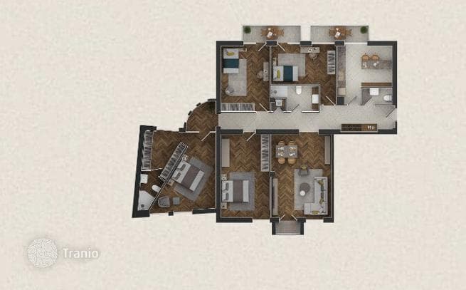 Spacious Apartment in Historic Restored Building in Saburtalo, Tbilisi, photo 2