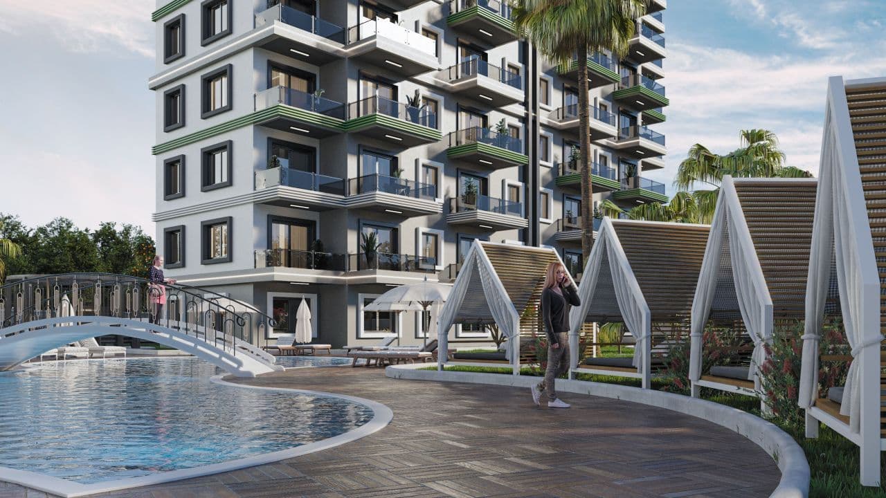 Квартира в Авсалларе, Турция, 45 м², фото 5