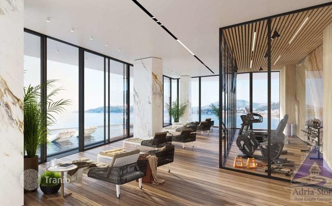 Studio Apartment with Sea View in Rafailovici, Budva, photo 3