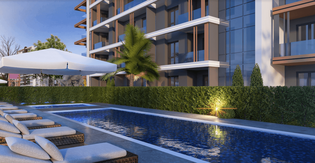 Квартира в Анталии, Турция, 45 м², фото 2