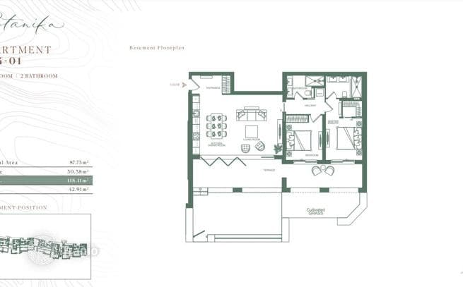 Golf Apartments with Adriatic Sea View in Lustica Bay, Montenegro, photo 3