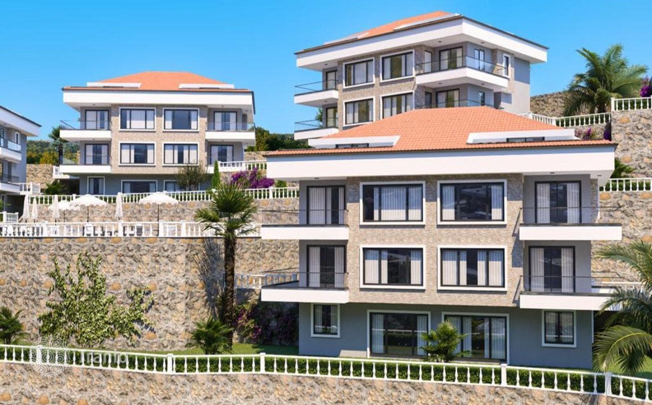 2-Bedroom Duplex with Sea and Mountain Views in Kargicak, Alanya, photo 3