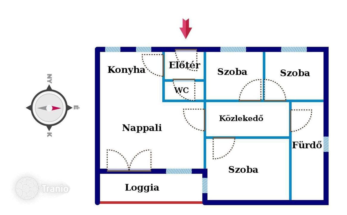 4-комнатная квартира 97 м² в Районе XI (Уйбуде), Венгрия, фото 2
