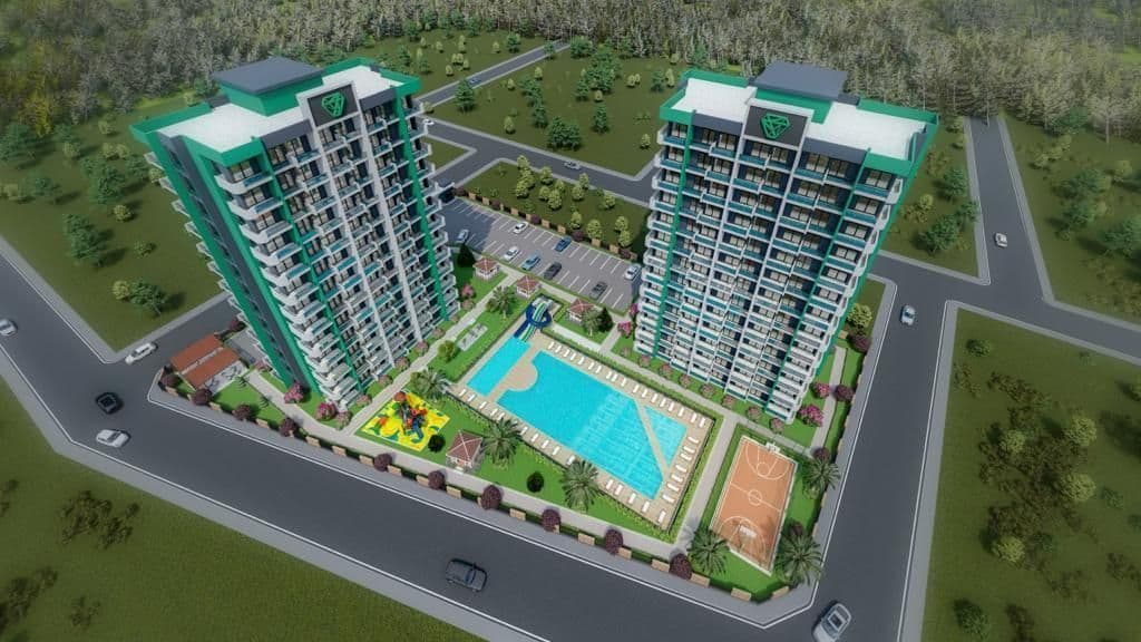 Квартира в Мерсине, Турция, 58 м², фото 2