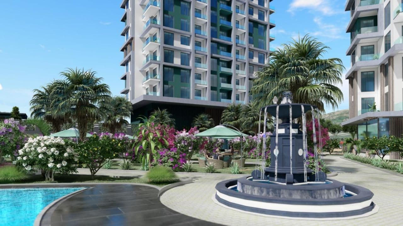 Квартира в Алании, Турция, 55 м², фото 2