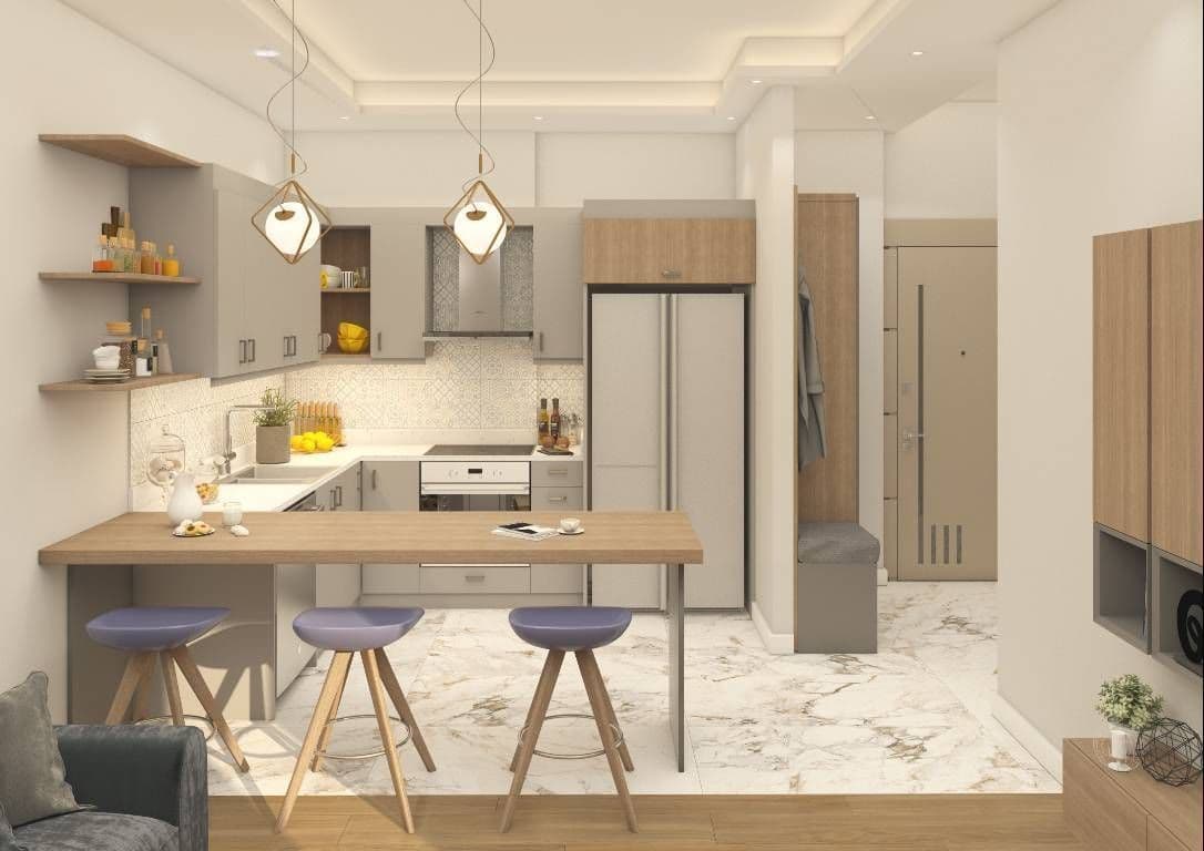 Апартаменты в Мерсине, Турция, 65 м², фото 3