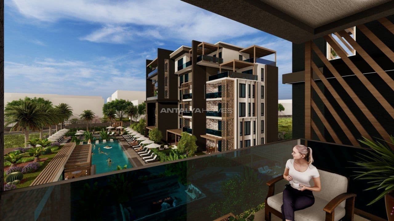 Апартаменты в Анталии, Турция, 70 м², фото 4