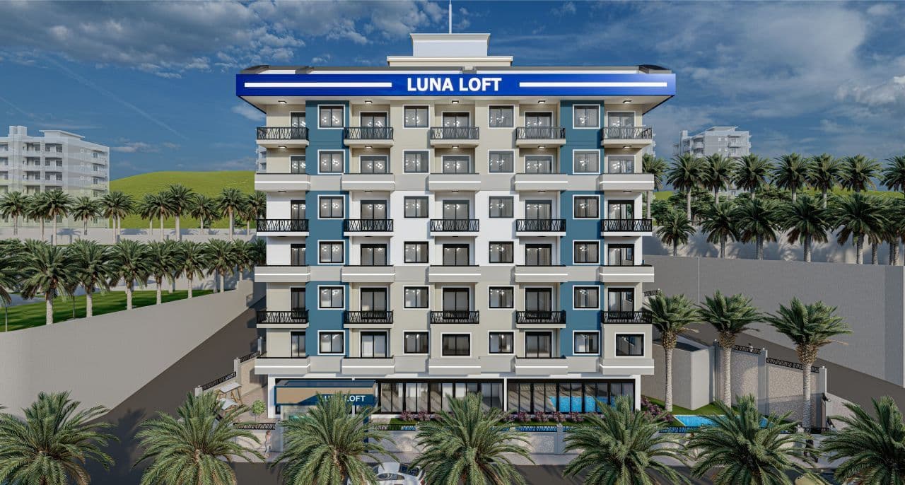Квартира в Алании, Турция, 50 м²