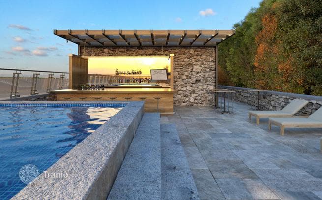 Studio and 1-Bedroom Apartments in New Development in Budva